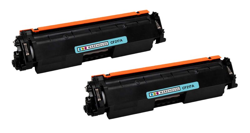 INKWAREHOUSE Compatible with HP CF217A # 17A/17/17A/217/217A (COMBO X 3)