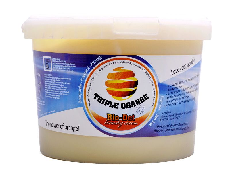 Triple Orange Bio-Detergent Laundry Cream - 5kg