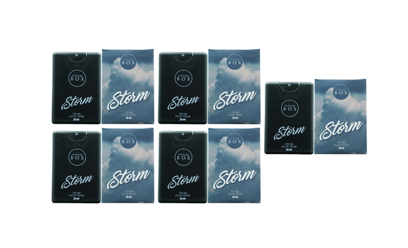 Perfume Box Storm For Him Cologne Pocket size Set of 5