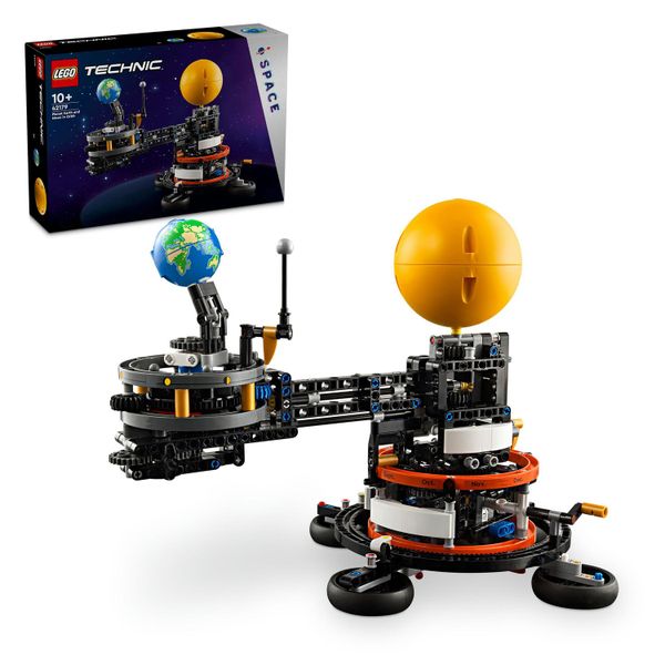 LEGO® Technic™ Planet Earth and Moon in Orbit 42179 Building Toy Cars - 526 Pieces