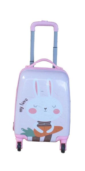 Cute Bunny Kids Luggage Set