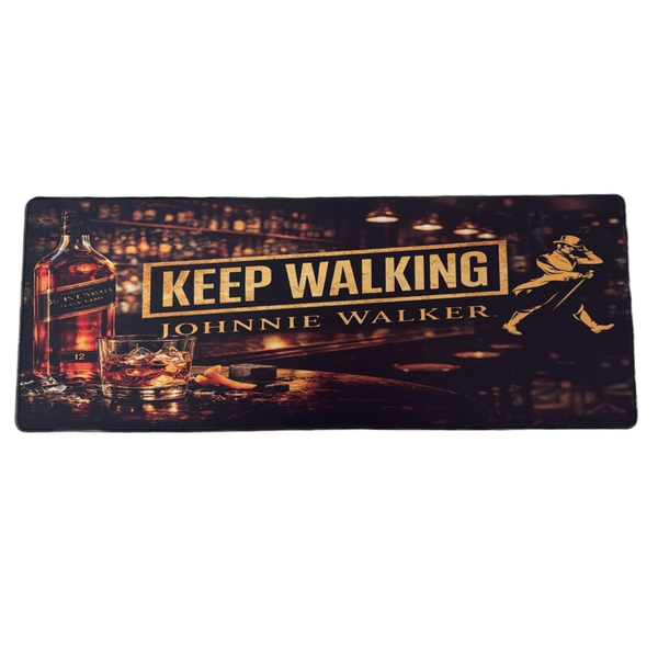 Johnny Walker Bar Mat - 80cm x 30cm - Steglio