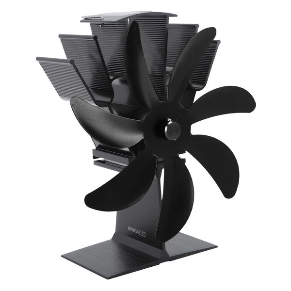 MIkaco Heat-Powered Wood Stove Fan