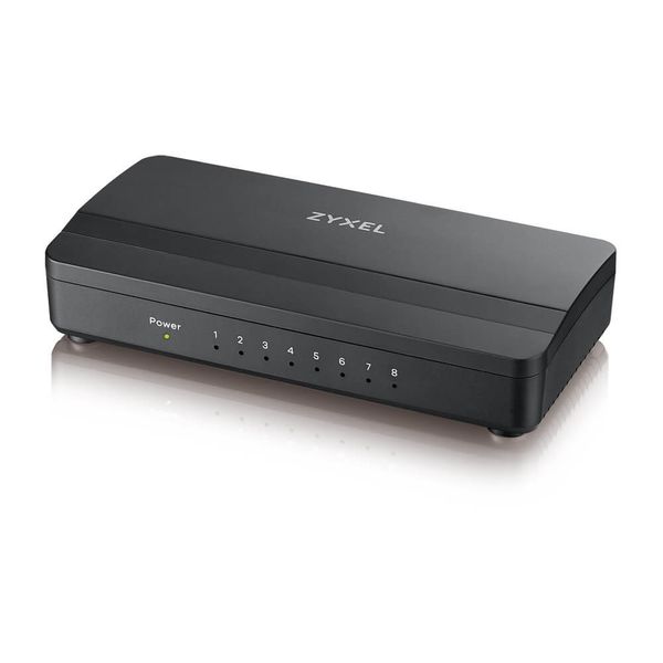 Zyxel GS-108S v2 8-Port Desktop Gigabit Ethernet Media Switch