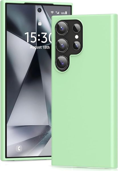 Silicone Cover Compatible with Samsung Galaxy S24 Ultra (2024) Protective Case