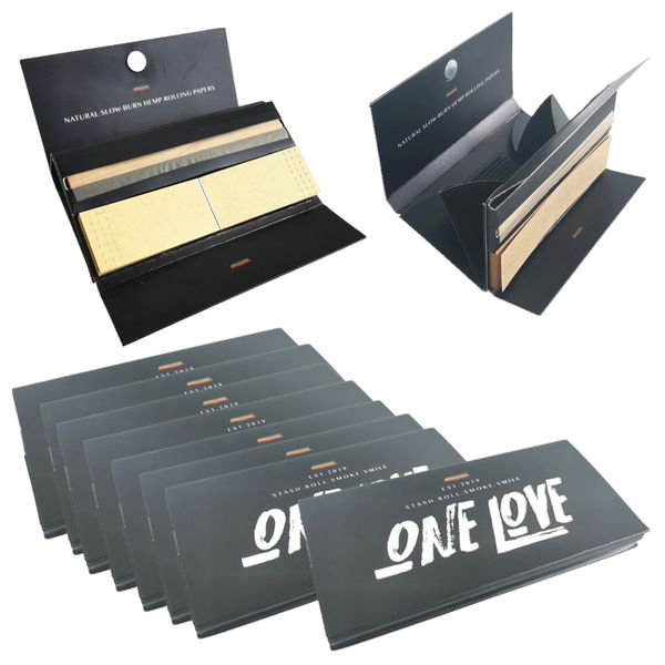 10 x One Love Premium Blunt Joint Rolling Paper Kit