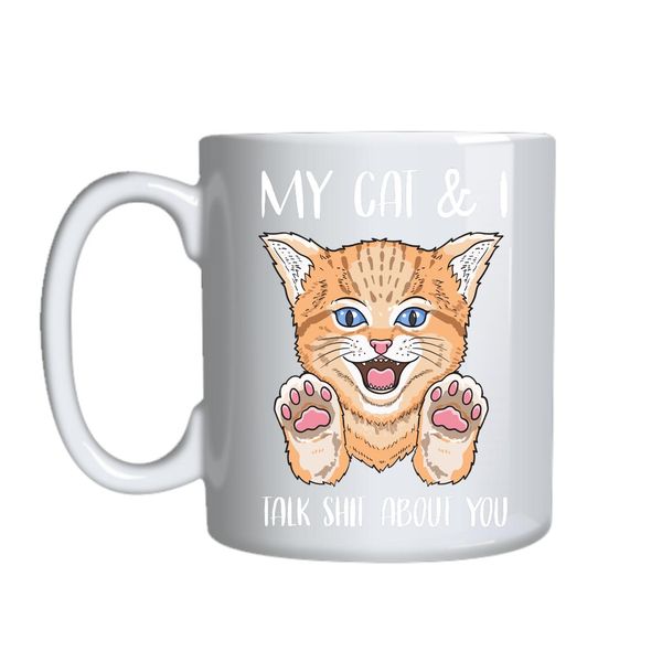 My Cat &amp; I Mug Gift Idea 122