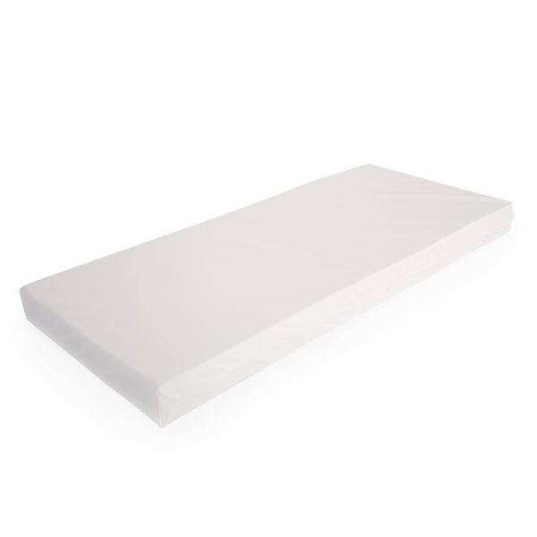 Cot Mattress Standard (117 x 56 x 8cm) - Plastic PVC Cover
