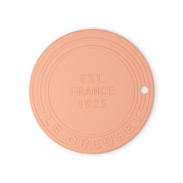 Le Creuset Silicone Trivet Est 1925 Design - 20cm - Peche