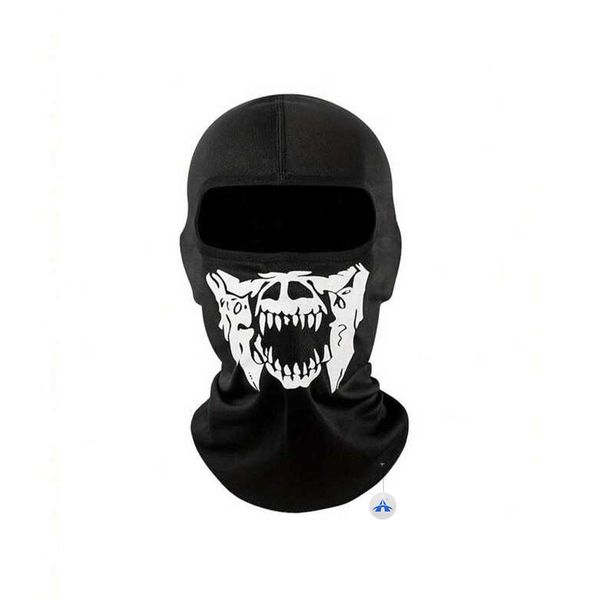 ALANES Outdoor Breathable Face Mask Skull Sunscreen UV Protection Cover
