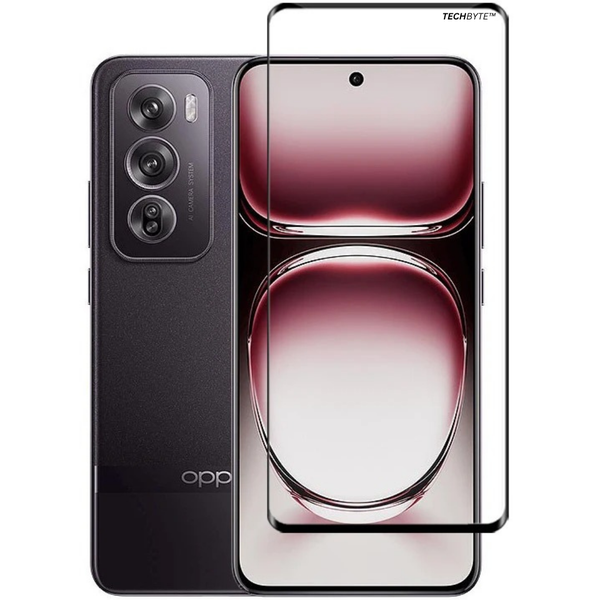 TechByte Tempered Glass Screen Protector for Oppo Reno12 Pro 5G - (2024)