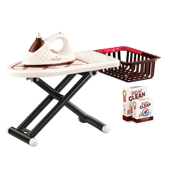 Ironing Set with Board and Accessories - Pretend Play - Toys for Kids