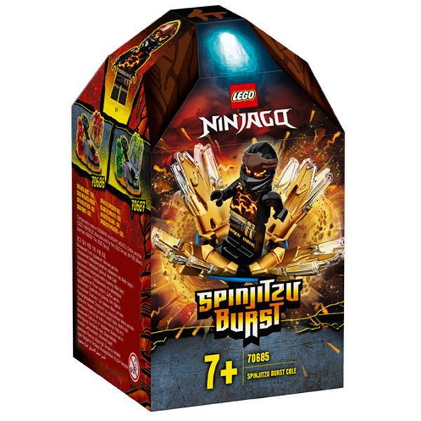 Lego Ninjago Spinjitzu Burst - Cole 70685 | 7+ Years 48 Pieces