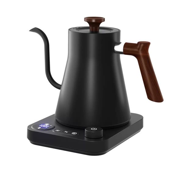 VJIAHOA 0.9L Electric Temperature-Control Gooseneck Kettle Pour Over Kettle