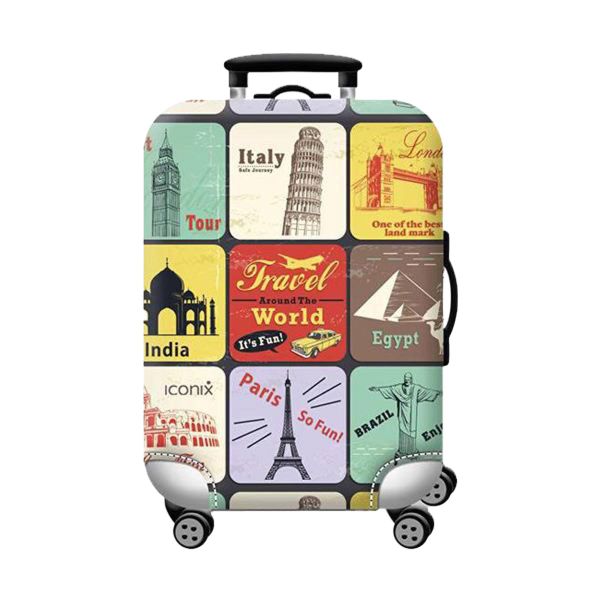 Printed Luggage Protector - Landmark Travel