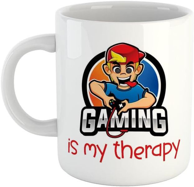 Gaming is therapy- Father's day-Mother's day- Valentines-Charistmas Mug