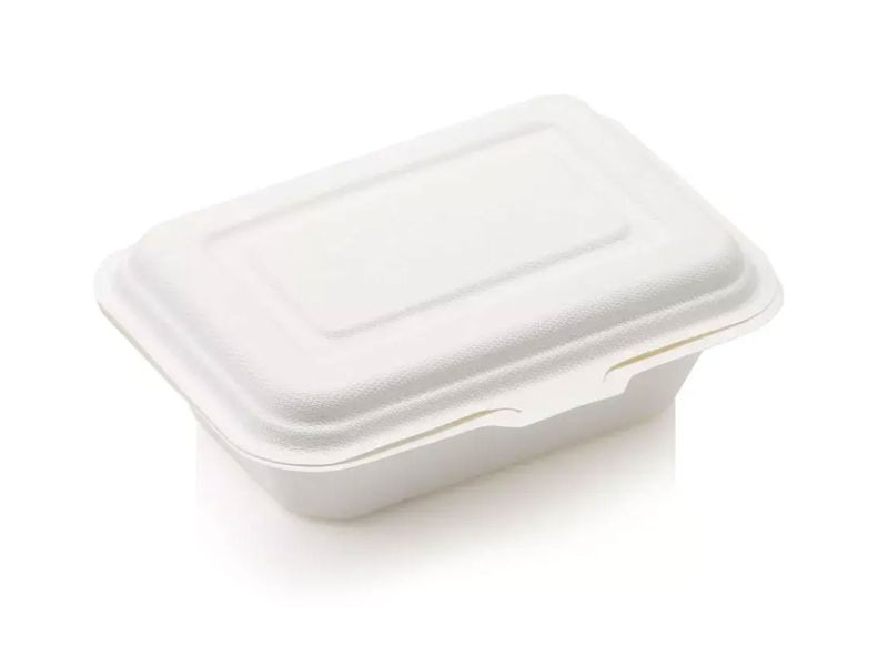 Takeaway Container -600ml Compartment Clamshell x 50 Pack