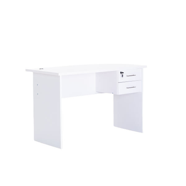Max 120cm Deluxe Desk - White