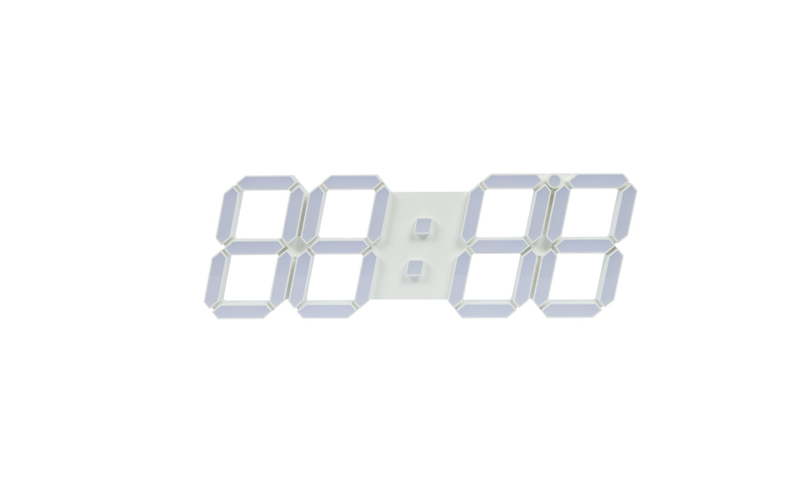 3D Digital LED Alarm Clock with Adjustable Night Light Bright