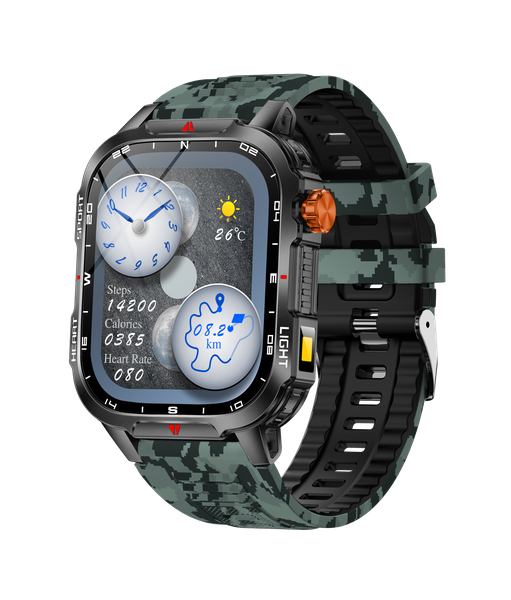 2.01"Smart Watch Fitness Tracker for Men Women, Answer/Make Calls