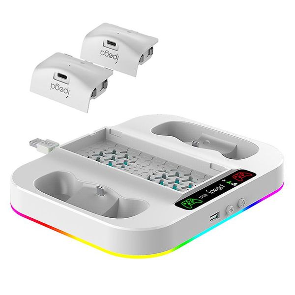 Vertical Cooling Stand + 2 Batteries for Xbox Series S Console