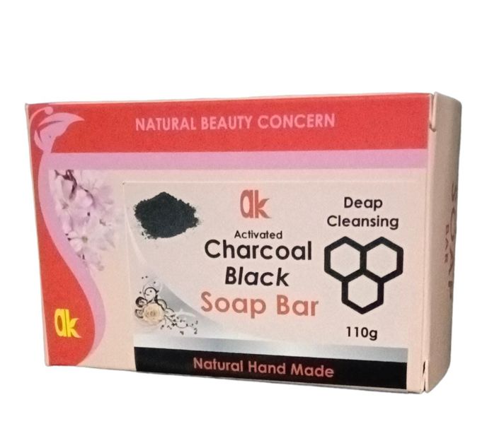 AK Charcoal Black Soap - 110g