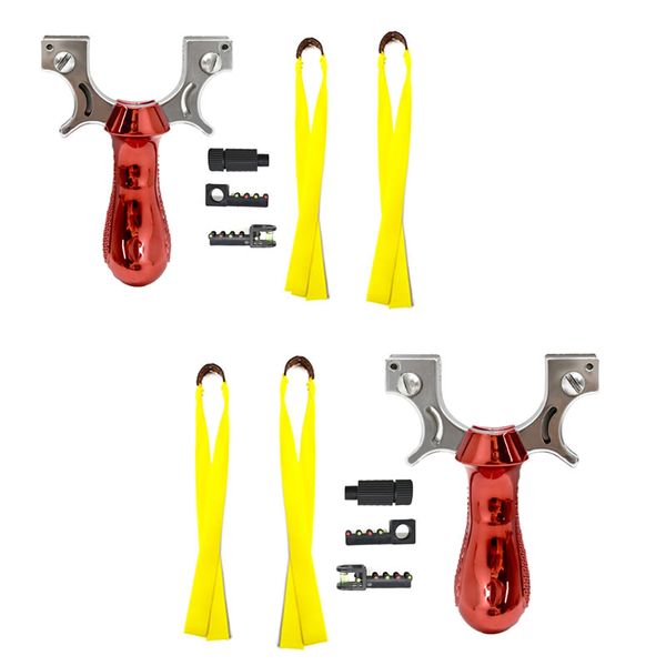 2 Set of Outdoor Laser High Precision Hunting Slingshot