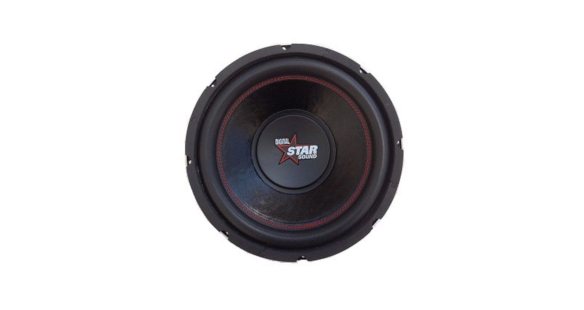 Starsound SSWE122400 12" 2400w DVC Subwoofer Buy Online in South