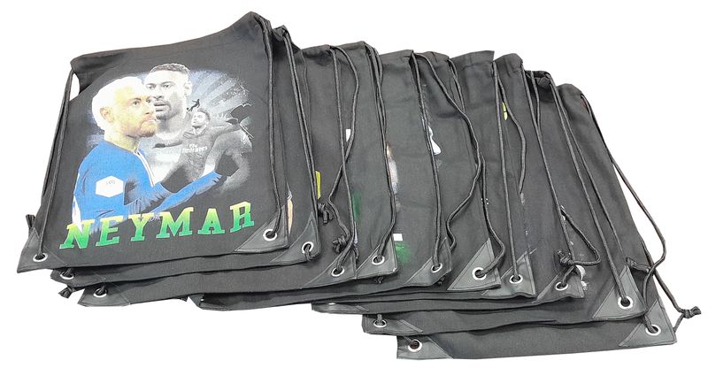 Football Icons Drawstring Bags - Pack of 10