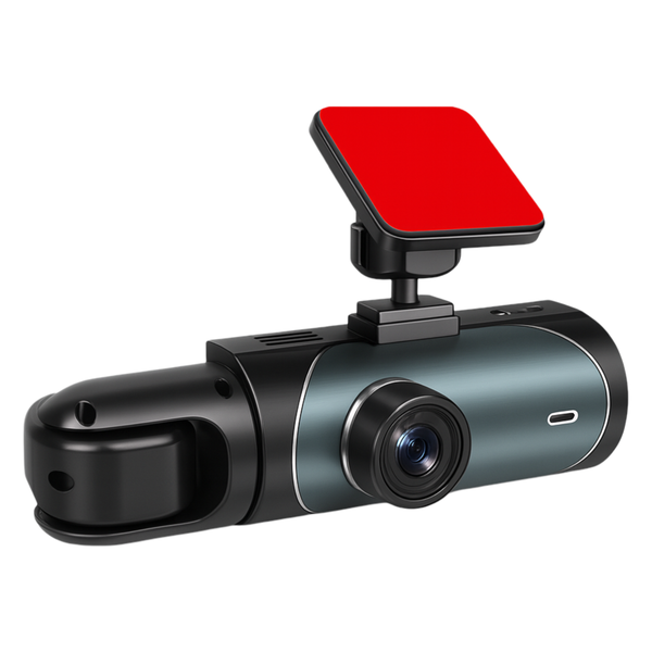 Dash Cam with Interior Camera - 3.18" IPS &amp; IR Night Vision