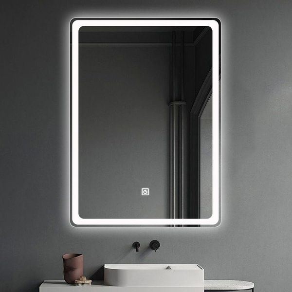X Solar LED Mirror Rectangular | 500 x 700