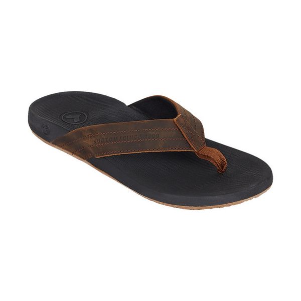Kustom Men's Cruiser Leather Sandals