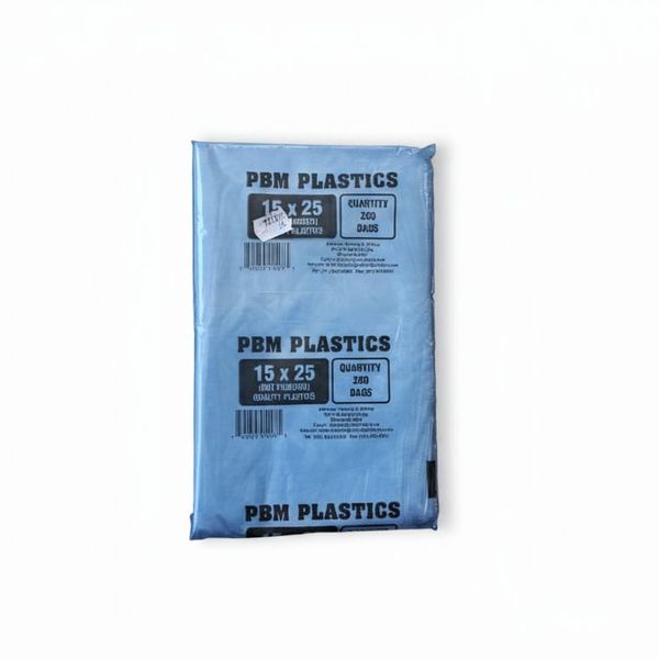 Clear Flat Poly Bags - 15cm x 25cm (3000 Bags) Open Top Plastic Packaging