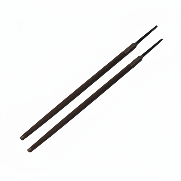 Afile 250mm Round Bastard File for Metal and Woodworking - 2 Pack