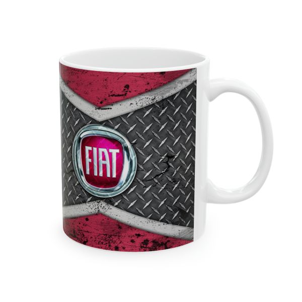 Imaging Architects Fiat Grunge Ceramic Mug, 11oz