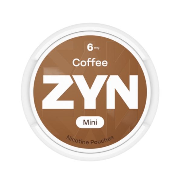 Zyn Mini Nicotine Pouches - Coffee 6mg - 1 pack (15 Pouches)