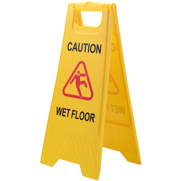 Wet Floor Warning Sign