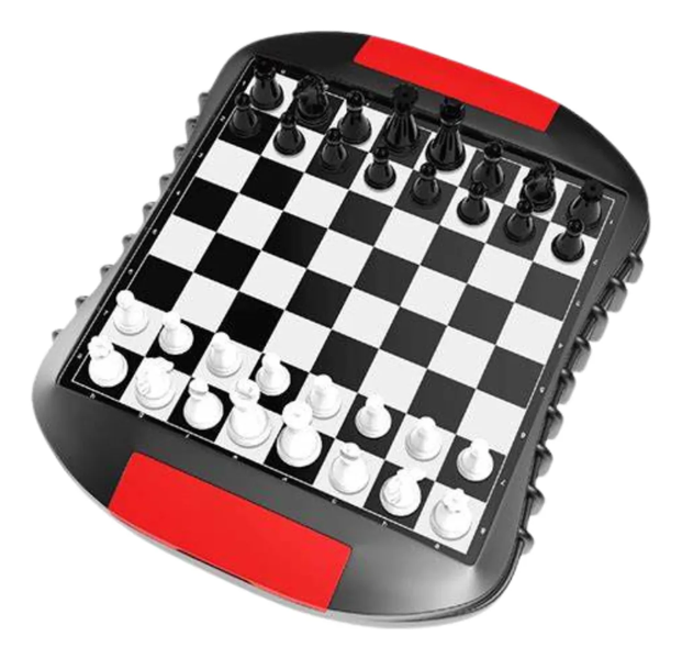 Magnetic Travel Chess Set with 2 Storage Space Board Game toys