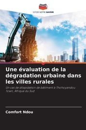 Une Valuation De La D Gradation Urbaine Dans Les Villes Rurales Shop