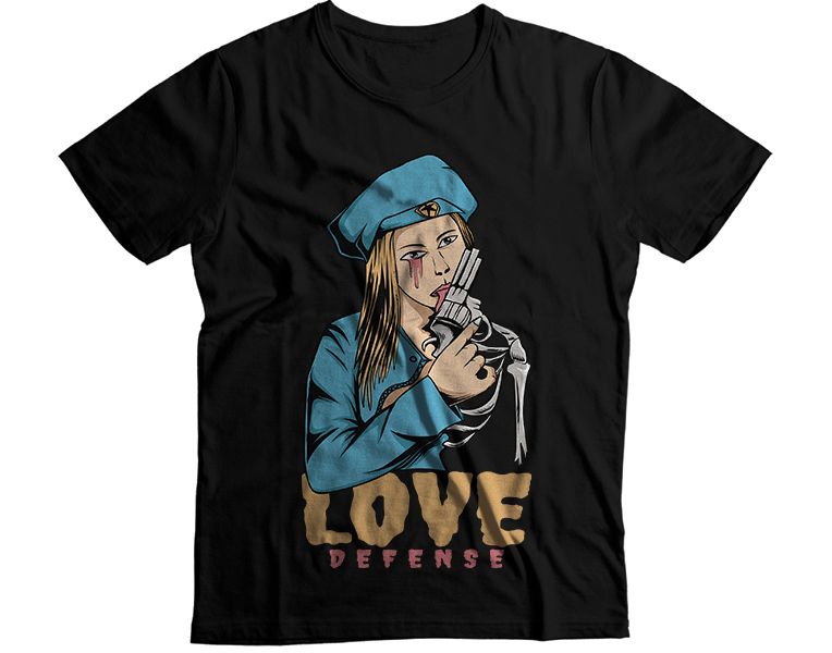 Love Defense Graphic T-Shirt
