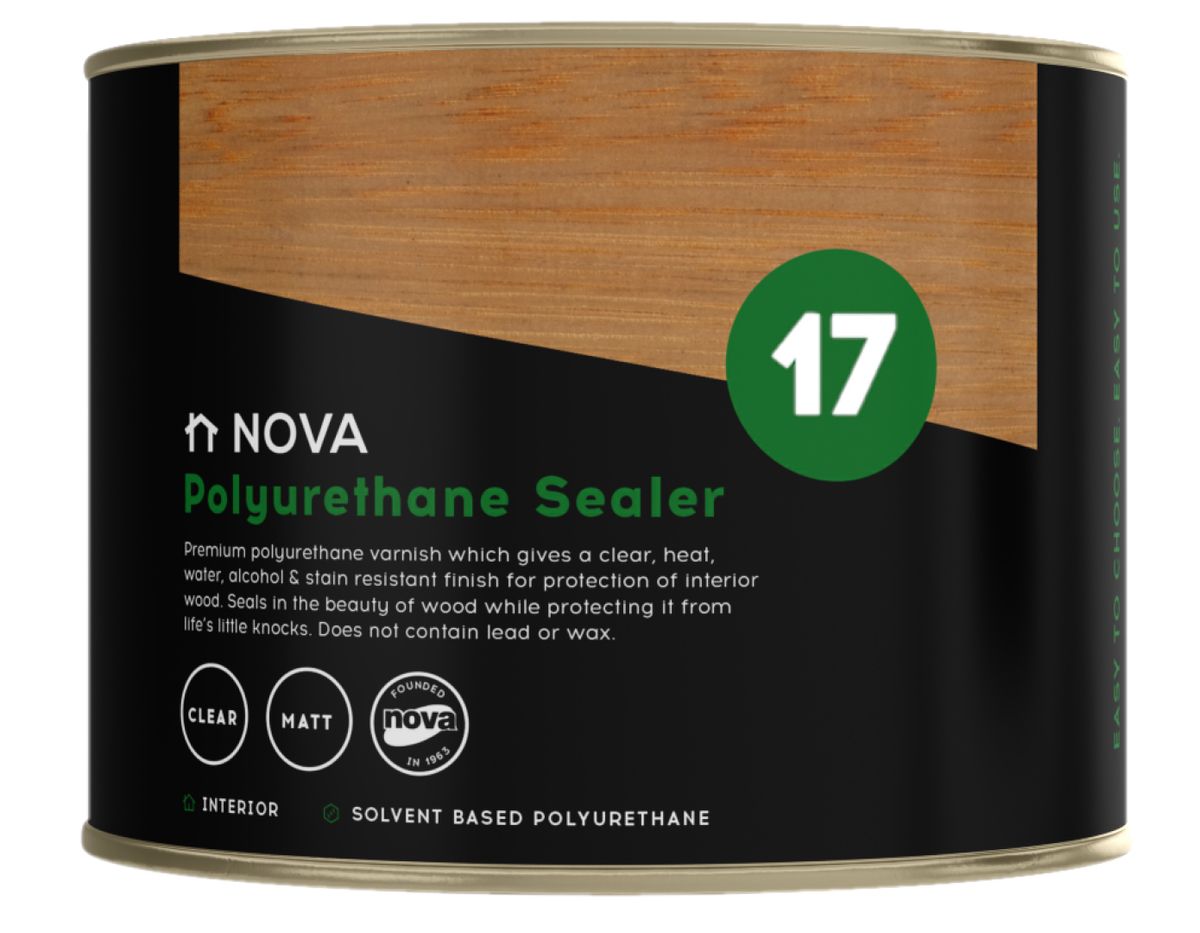 Nova 17 Polyurethane Sealer Matt / Clear Interior Varnish 1lt