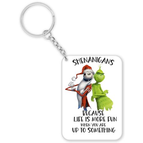 The on sale grinch keyring