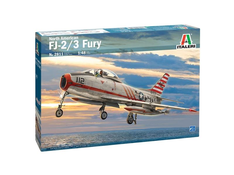 Italeri 1/48 FJ-2/3 Fury Plane Plastic Model Kit
