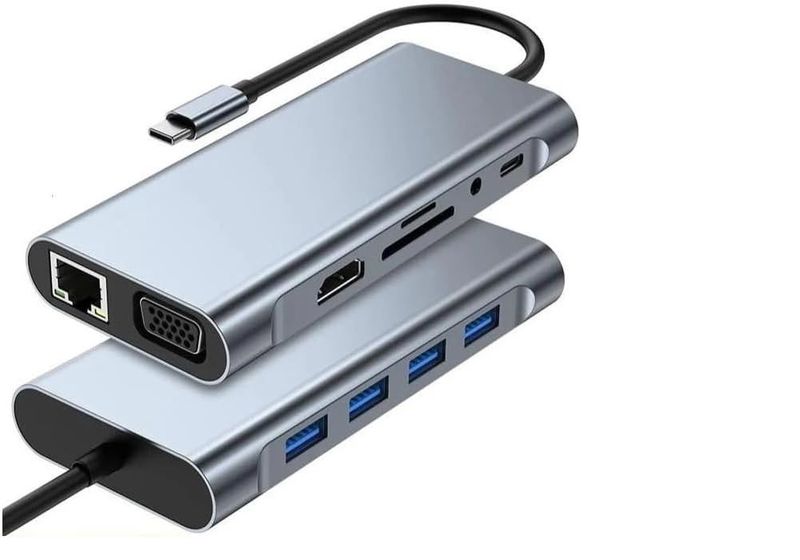 Type-C to HDTV 11-in-1 Usb Hub