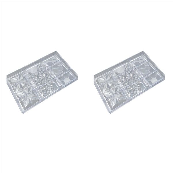 Chocolate Cadny Bar Mold Plastic Baking Cake Mold Confectionery Tool