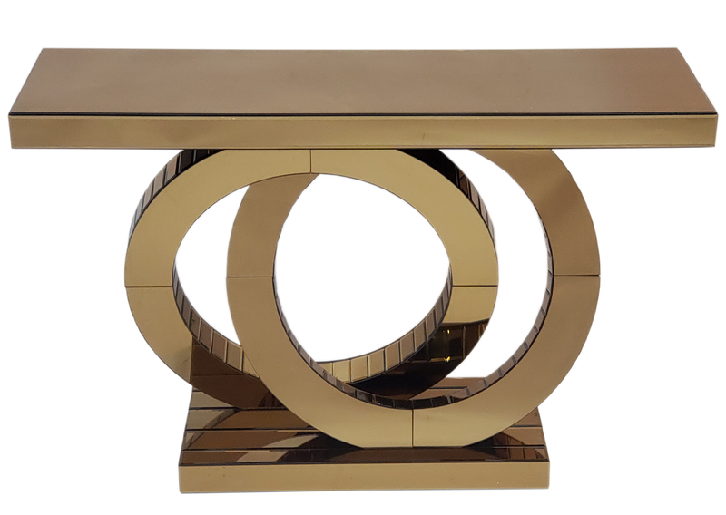 Yukiko Mirrored Console Table