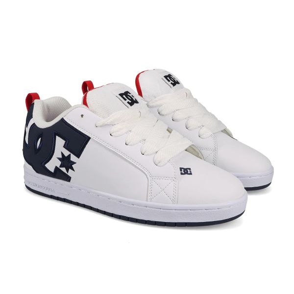 Dc Shoes Court Graffik White/Navy/Red image