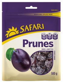 Safari Dried Unpitted Prunes 500g | Shop Today. Get it Tomorrow ...