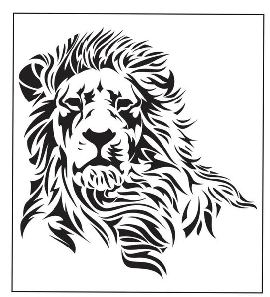 Lion Stencil