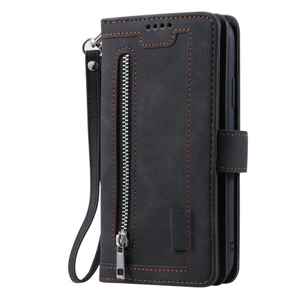 Multifunctional Zipper Phone Case Compatible with Samsung Galaxy S20 Cover